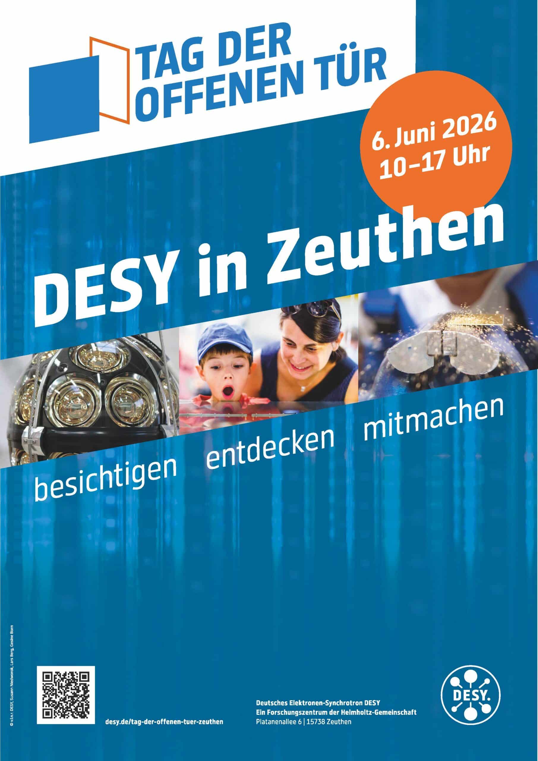 DESY Zeuthen Tag der offene Tuer Plakat A4 scaled